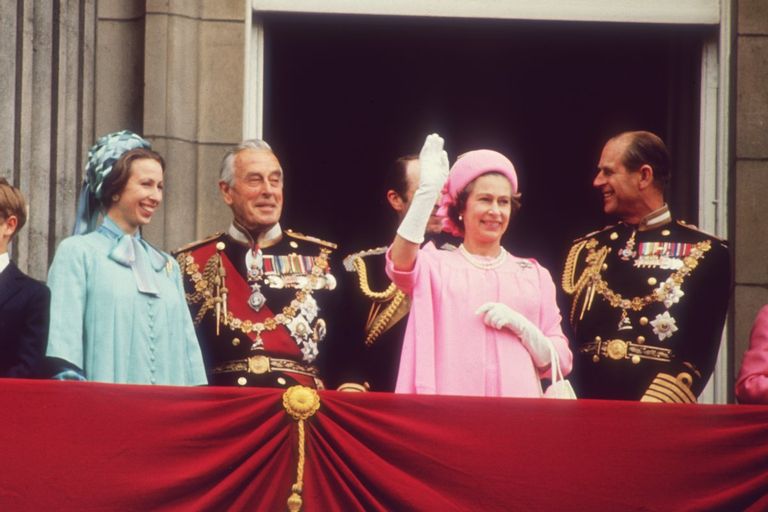 Princess Anne and Queen Elizabeth at the Silver Jubilee