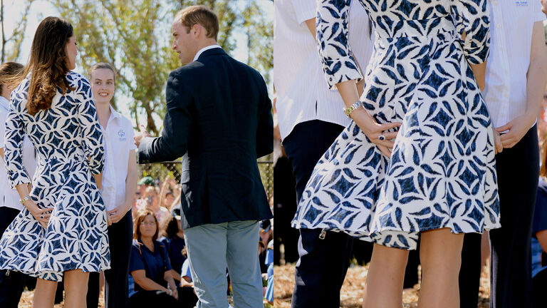 Duke And Duchess Of Cambridge at Winmalee Guide Hall