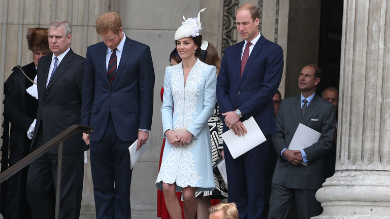 Prince Harry Prince William and Duchess of Cambridge