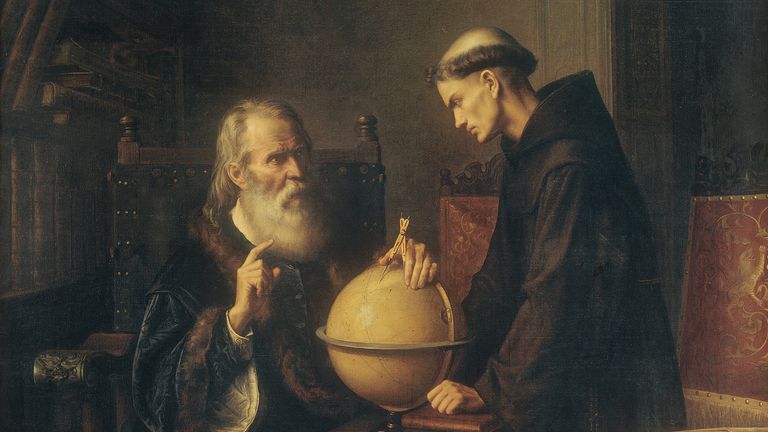 Galileo Demonstrating the New Astronomical Theories
