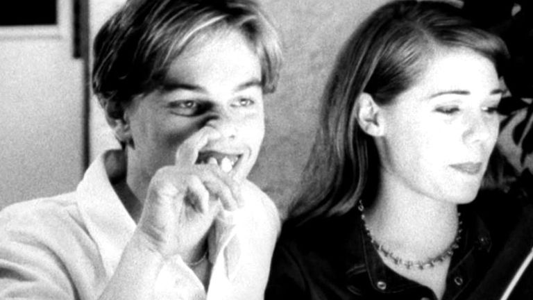 Leonardo DiCaprio and Jenny Lewis
