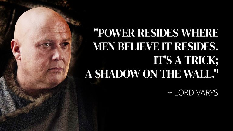 Power resides where men believe it resides