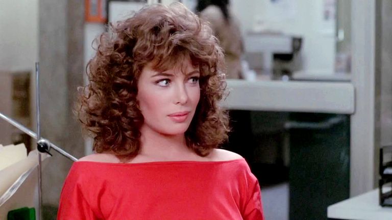Kelly LeBrock in The Woman in Red