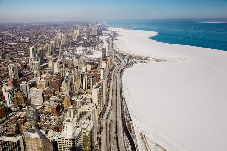 https://www.gettyimages.co.uk/detail/news-photo/lake-shore-drive-and-a-frozen-lake-michigan-are-viewed-from-news-photo/465788592 Lake Michigan
