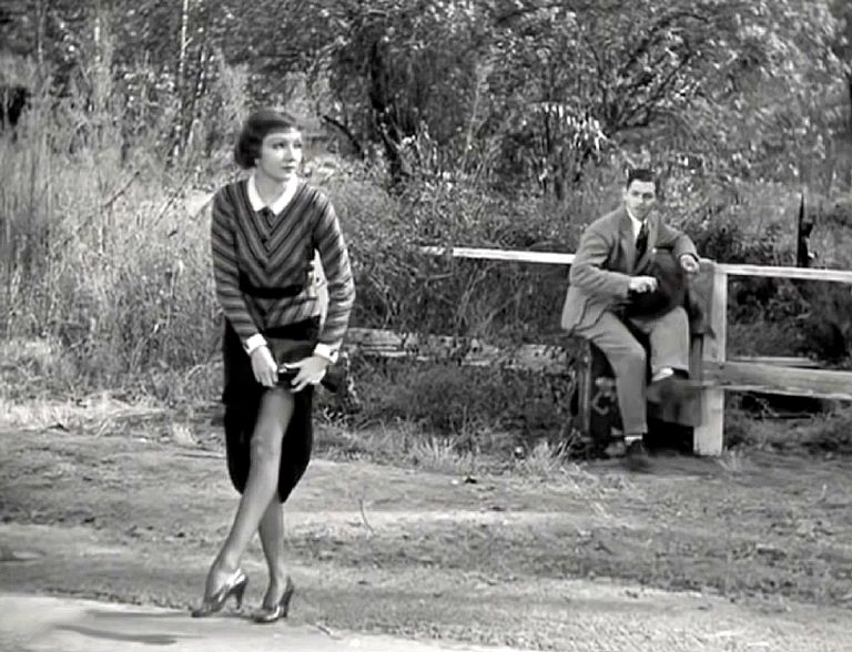 Hitchhiking in It Happened One Night