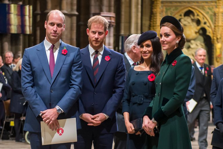 https://www.gettyimages.co.uk/detail/news-photo/prince-william-duke-of-cambridge-and-catherine-duchess-of-news-photo/1060279056 Prince William Prince Harry Meghan Kate