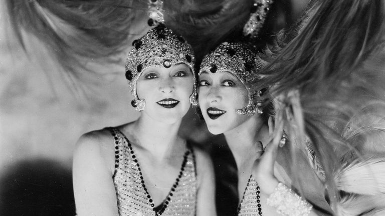 https://www.gettyimages.co.uk/detail/news-photo/the-dolly-sisters-vaudeville-performers-with-headdress-1927-news-photo/548192703 The Dolly Sisters