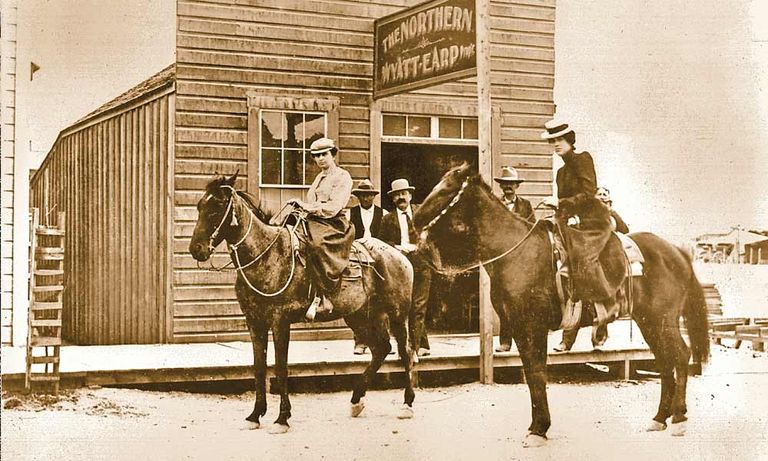 Josephine and Wyatt Earp
