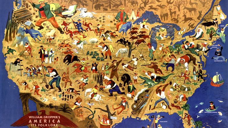 Most Famous Heroic Folklore Figure From Each Of The 50 States