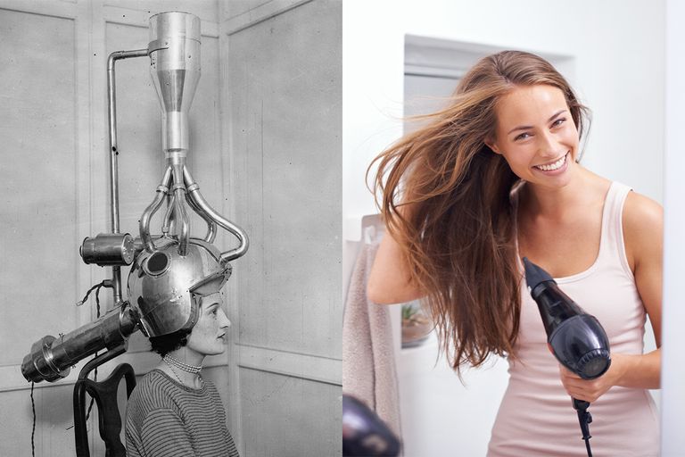 https://www.gettyimages.co.uk/detail/news-photo/an-ingenius-method-of-drying-the-hair-practical-news-photo/82093513 https://www.gettyimages.co.uk/detail/photo/blowdrying-her-hair-royalty-free-image/477640305