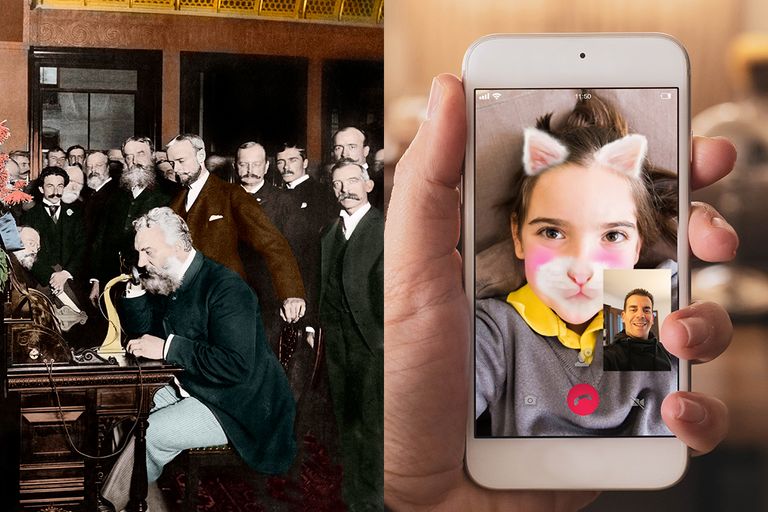 https://www.gettyimages.co.uk/detail/news-photo/alexander-graham-bell-at-the-new-york-end-of-the-first-long-news-photo/525518452 https://www.gettyimages.co.uk/detail/photo/doing-video-call-from-personal-perspective-with-royalty-free-image/1214101371