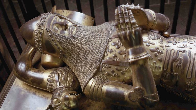 https://www.gettyimages.com/detail/news-photo/the-bronze-effigy-on-the-tomb-of-edward-plantagenet-known-news-photo/107645658?adppopup=true